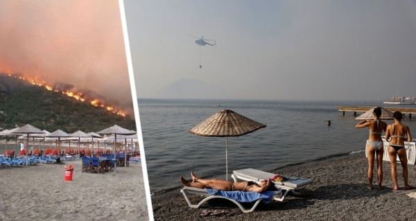 В Турции призвали ехать отдыхать в сгоревшие курортные зоны