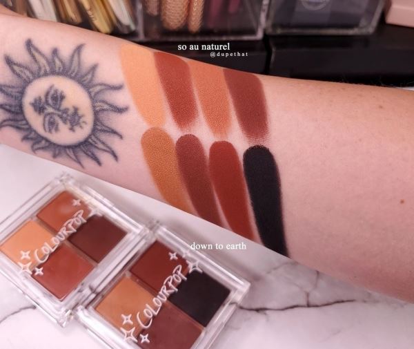 
<p>                        Nude collection by colourpop</p>
<p>                    